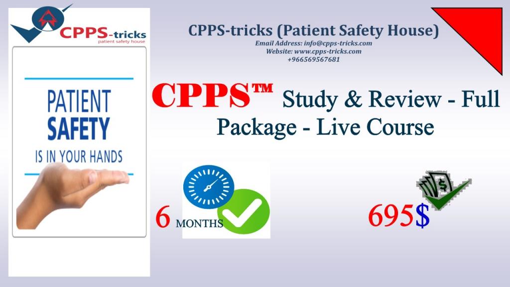 CPPS-tricks (Patient Safety House) - CPPS™ Study and Review - Full ...