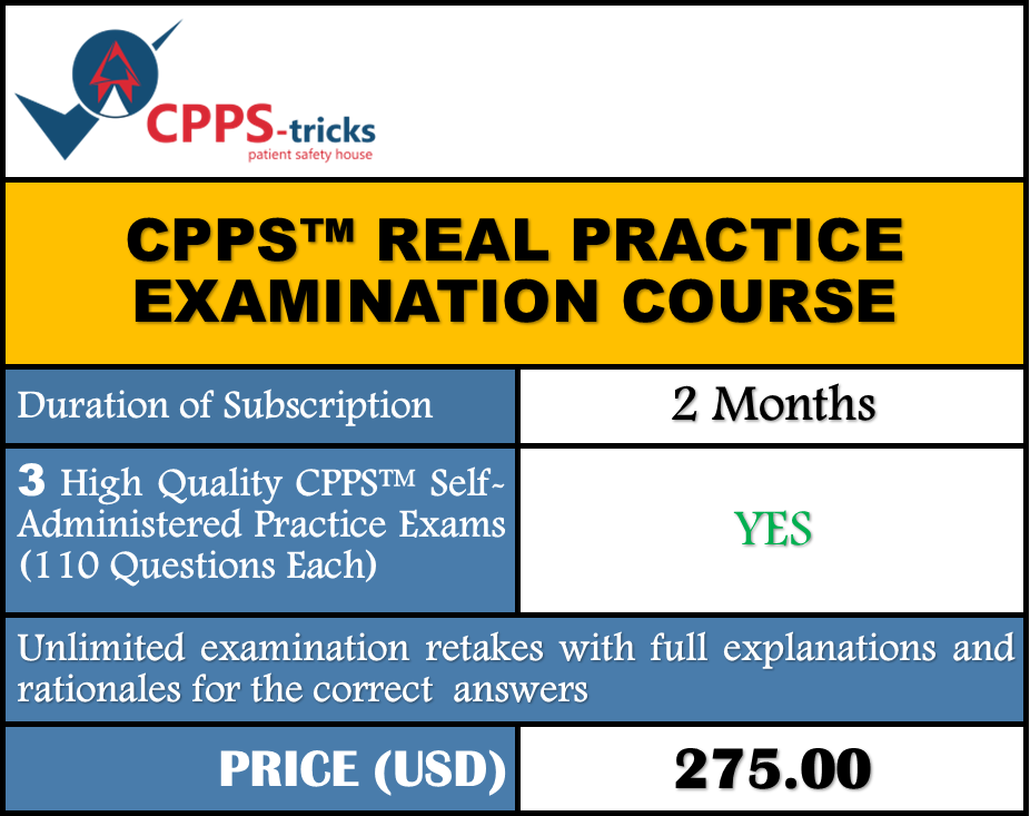 CPPS Real Practice Examination Course
